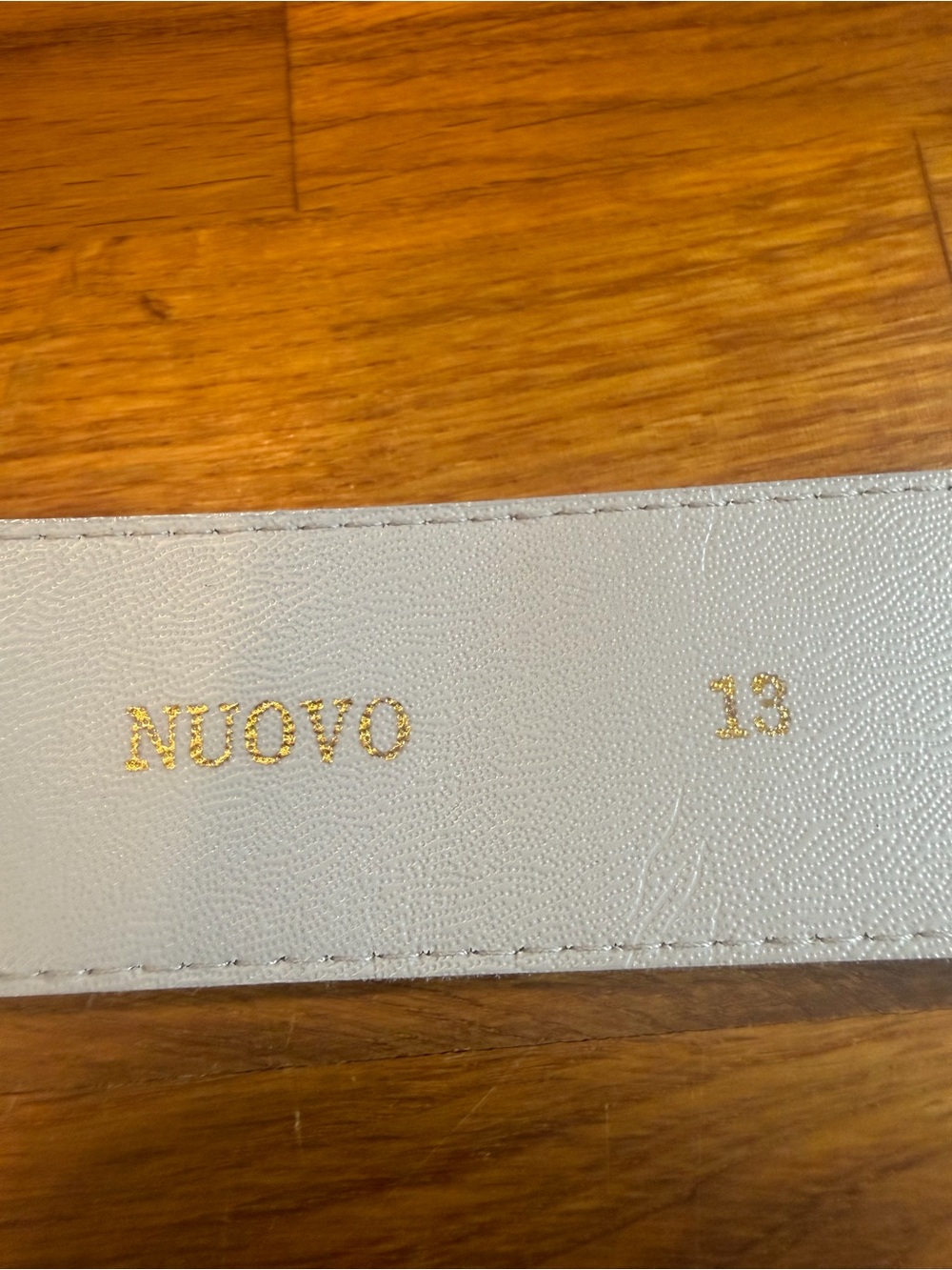 Vintage Colorful Nuovo Belt with Decorative Silver Buckle (017) - Picture 7 of 10